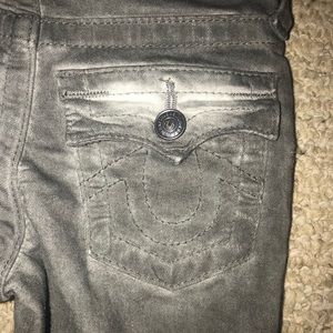 Size 5 Boys Grey True Religion Jeans